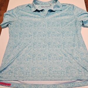 Robert Graham Polo/Golf Shirt w/ Cocktail Pattern - Mens 2XL